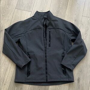 All in Motion Men's Charcoal Windbreaker